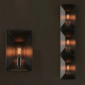 Harlow crystal sconce
